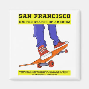 Imán San Francisco, USA Skate