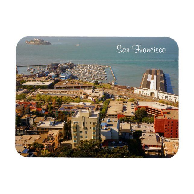 Imán San Francisco Ver #5 Magnet (Horizontal)