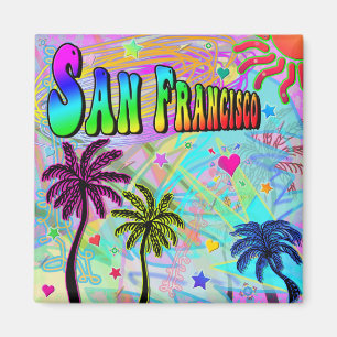 Imán San Francisco Vivid Romance Magnet