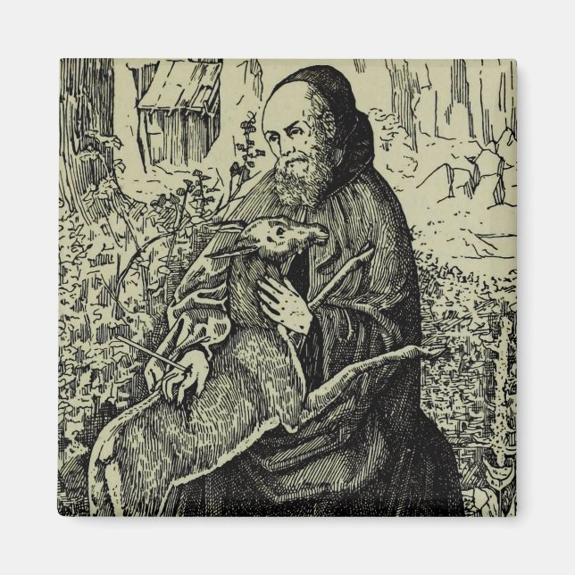 Imán San Gil el Ermitaño (Frente)