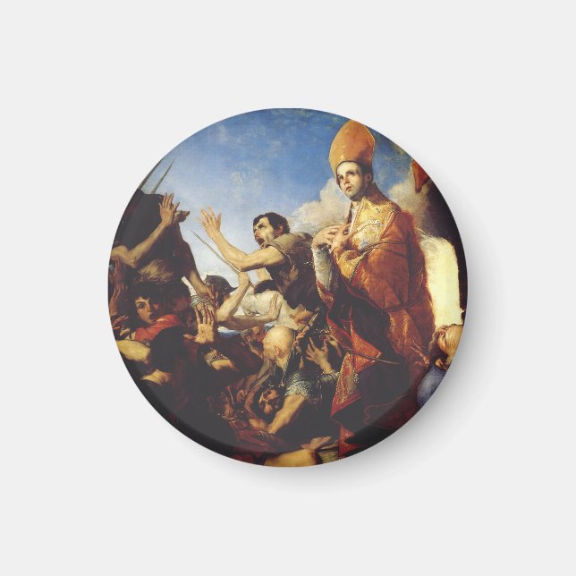 Imán San Jenaro, Obispo de Benevento - Arte fino (Frente)