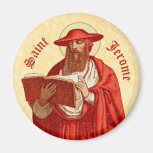 Imán San Jerónimo como Cardenal con Libro (P 004)