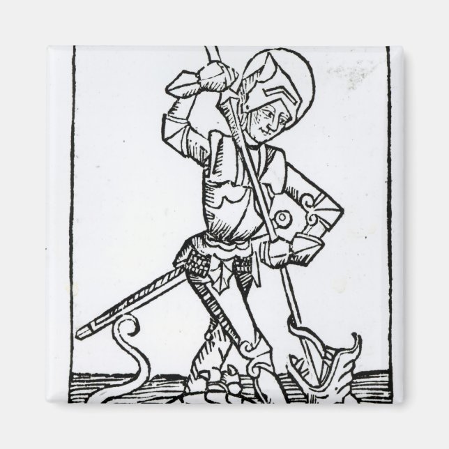Imán San Jorge, de "Liber Chronicarum" (Frente)