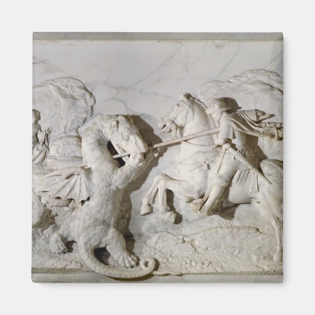 Imán San Jorge y el Dragón, 1508 (Frente)
