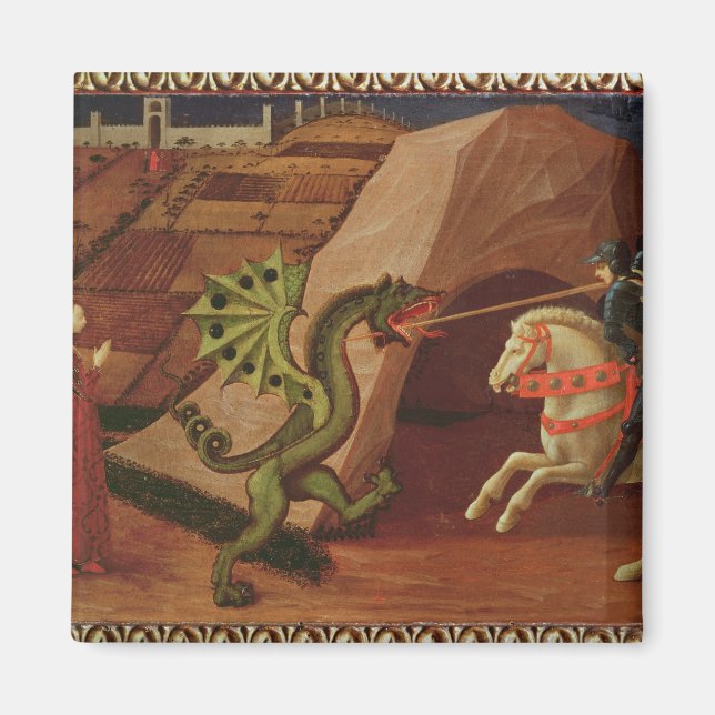 Imán San Jorge y el Dragón, c.1439-40 (Frente)