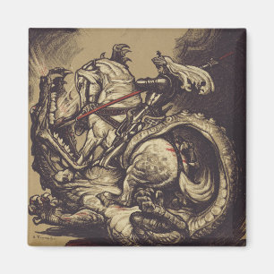 Imán San Jorge y el Dragón Gran Mártir