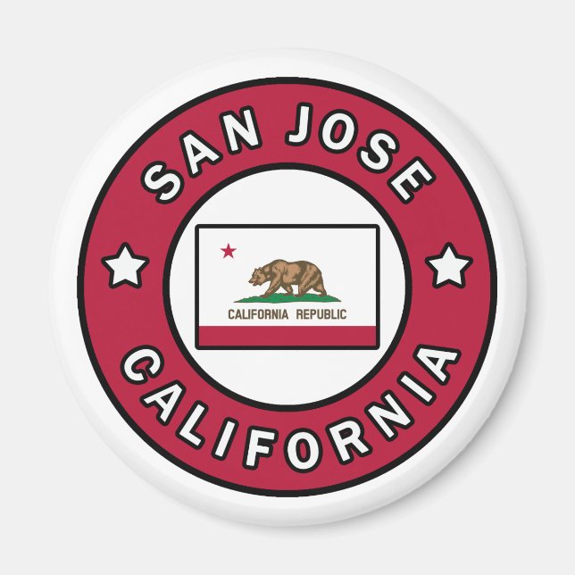 Imán San José California (Frente)