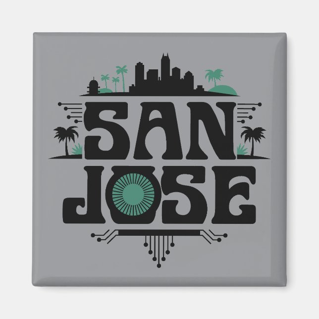 Imán San Jose California United States (Frente)
