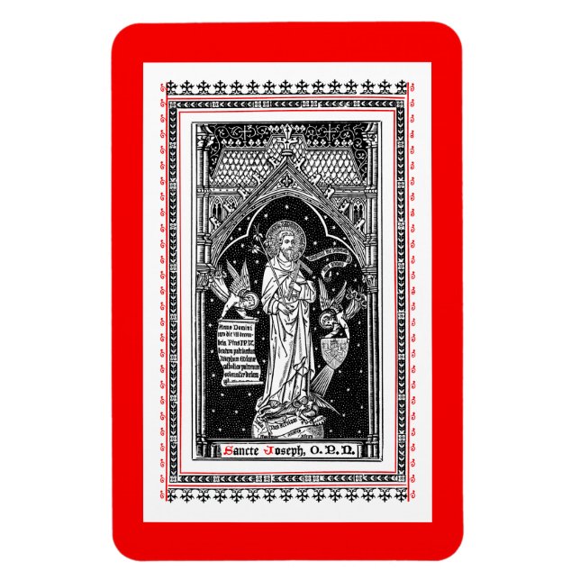 Imán San José, Patrono de la Iglesia (DT 01) (Vertical)