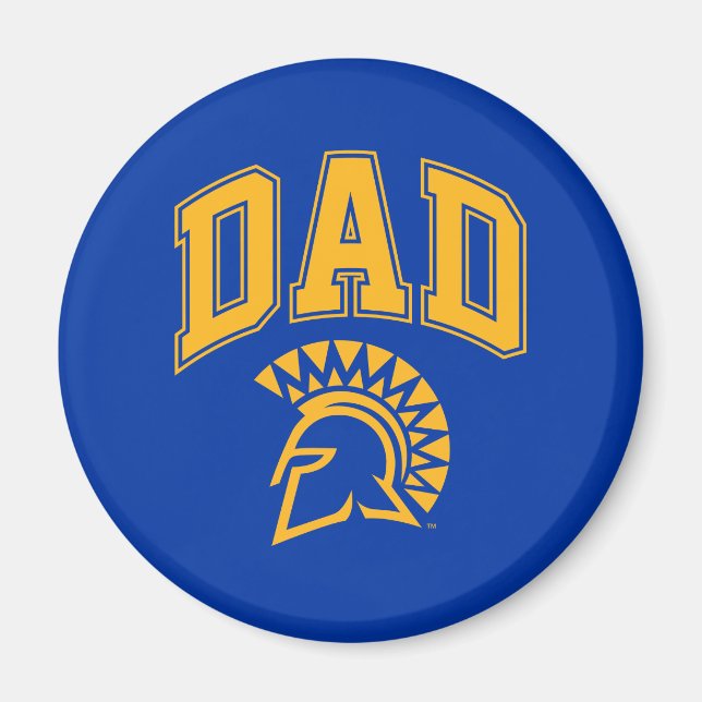 Imán San Jose State Spartans Dad (Frente)