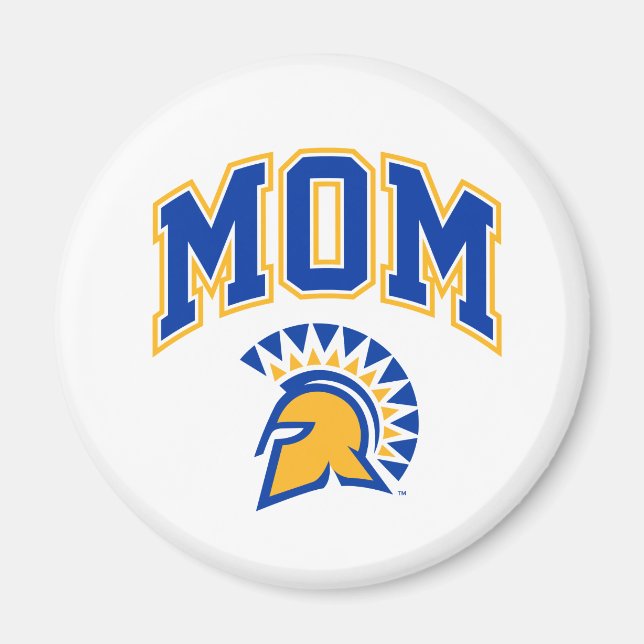 Imán San Jose State Spartans Mom (Frente)