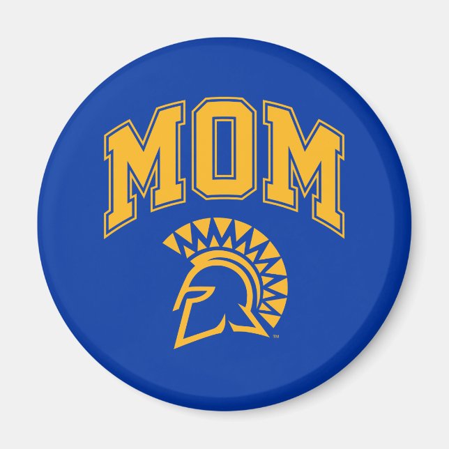 Imán San Jose State Spartans Mom (Frente)