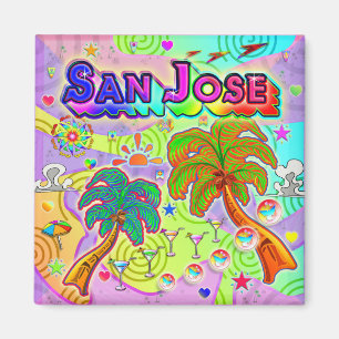 Imán San Jose Vacation Target Magnet
