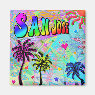 Imán San Jose Vivid Romance Magnet