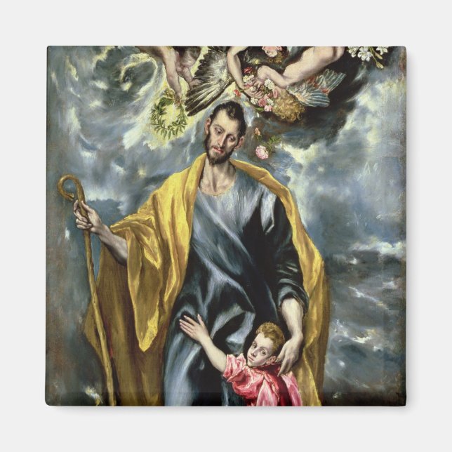 Imán San José y el Niño Cristo, 1597-1999 (Frente)