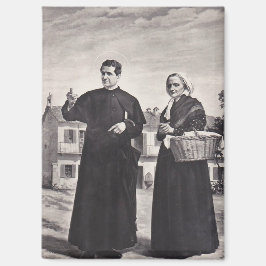 Imán San Juan Bosco con Madre