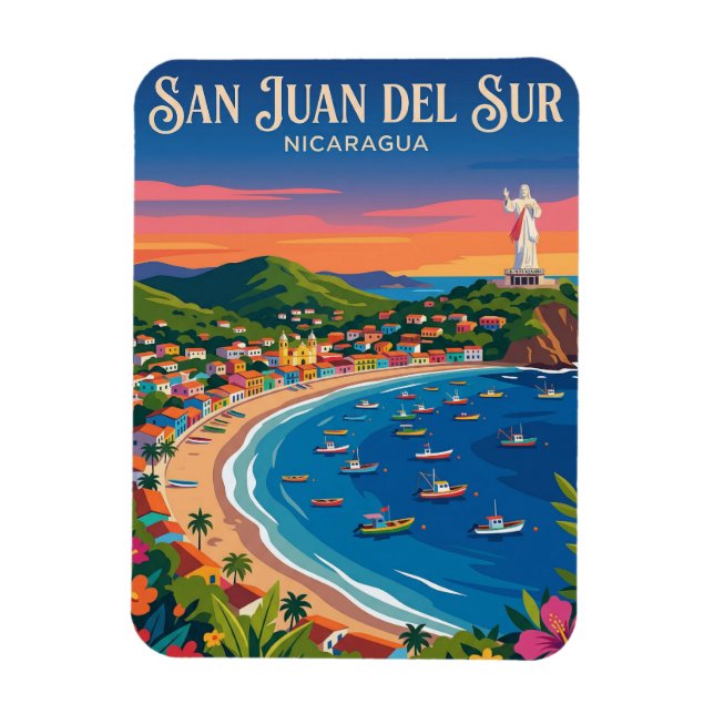 Imán San Juan del Sur Nicaragua (Vertical)