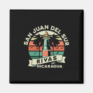 Imán San Juan Del Sur Rivas Nicaragua mapa Artesanía So