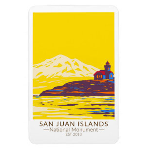 Imán San Juan Islands National Monument Washington
