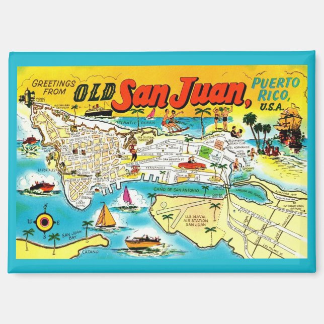 Imán San Juan Puerto Rico (Anverso)