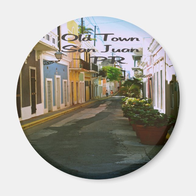 Imán San Juan Puerto Rico (Frente)