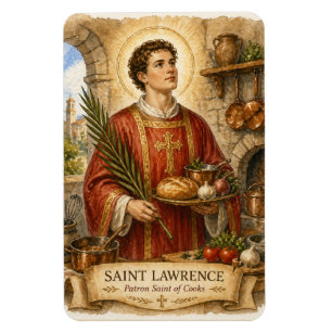 Imán San Lorenzo de Roma, Santo Patrón de los Cocineros