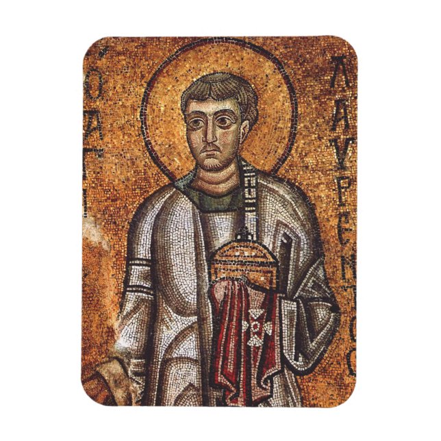 Imán San Lorenzo el mártir (Vertical)