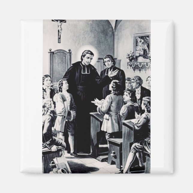Imán San Luis de Montfort sacerdote francés (Frente)