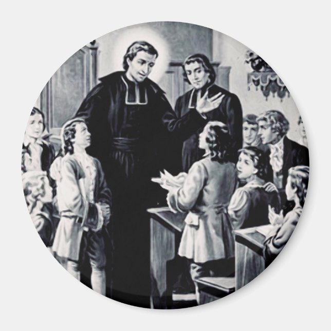 Imán San Luis de Montfort sacerdote francés (Frente)