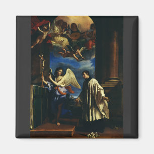 Imán San Luis Gonzaga Patrono de los Estudiantes Arte F