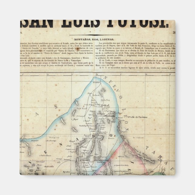 Imán San Luis Potosi, México 2 (Frente)