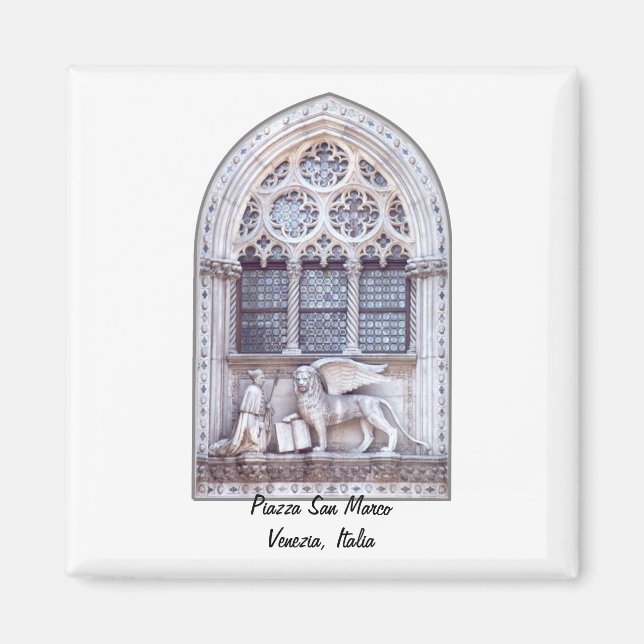 Imán San Marco Winged Lion Window (Frente)