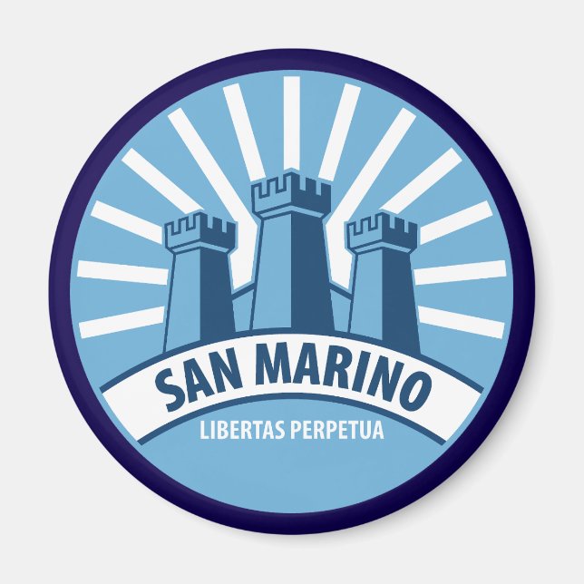 Imán San Marino Libertas Perpetua (Frente)