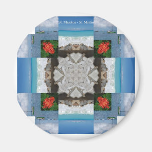 Imán San Martín - St. Martin Kaleidoscope