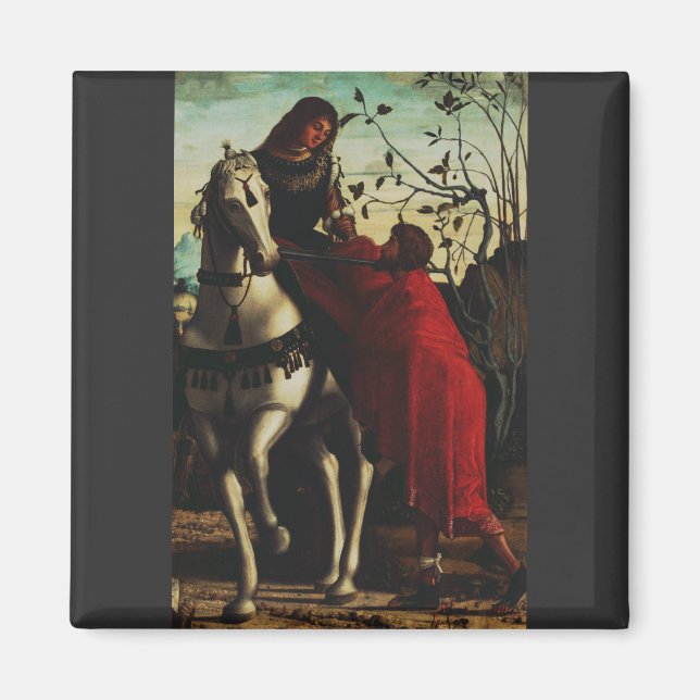 Imán San Martín y el mendigo (Frente)