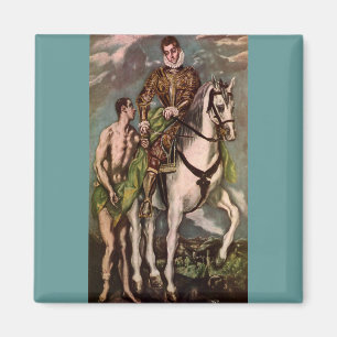 Imán San Martín y el mendigo de El Greco, circa 1600