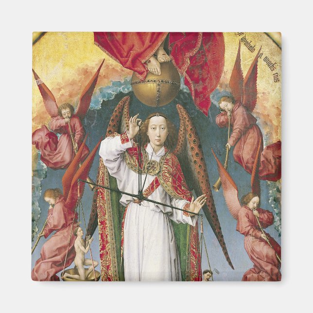 Imán San Michael sopesando las almas (Frente)