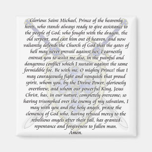 Imán San Miguel - espadas y escudo