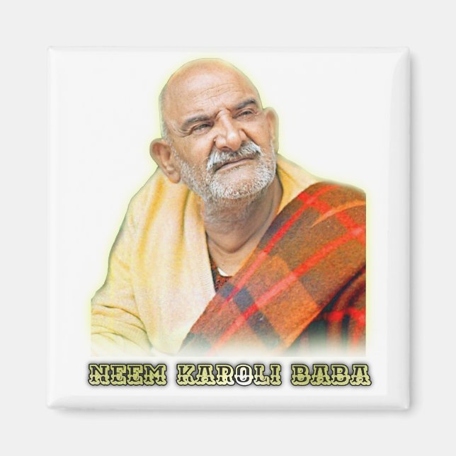 Imán San Neem Karoli Baba ji (Frente)