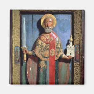 Imán San Nicolás de Mozhaisk, escuela de Yaroslavl