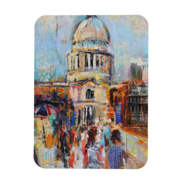 Imán San Pablo del puente del Milenio (Vertical)