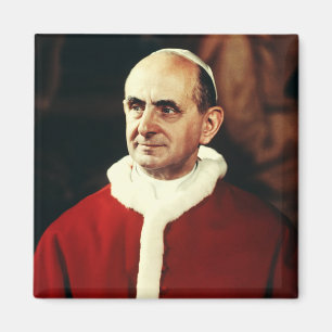 Imán San Papa Pablo VI jefe de la Iglesia católica 