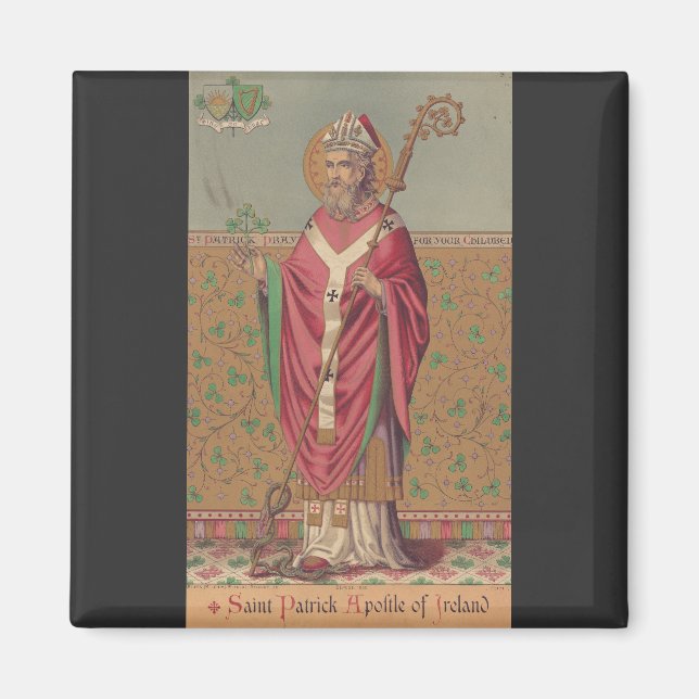 Imán San Patricio Apóstol de Irlanda (Frente)