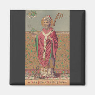 Imán San Patricio de Irlanda Arte Céltico Sagrado