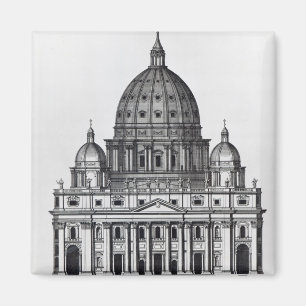 Imán San Pedro, Roma, grabada por C. Campbell