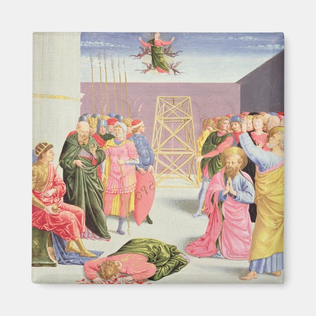 Imán San Pedro y Simón Magus, siglo XV (Frente)