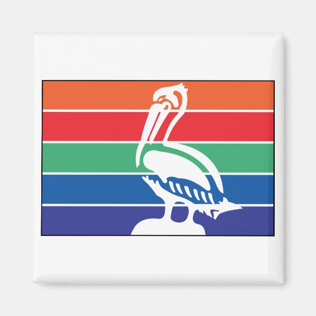 Imán San Petersburgo Florida (Frente)