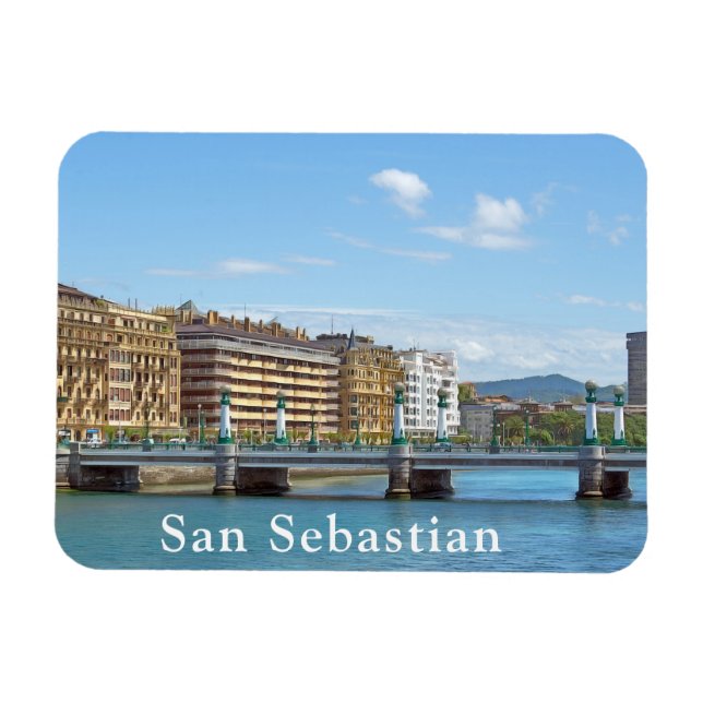 Imán San Sebastián. #18. (Horizontal)