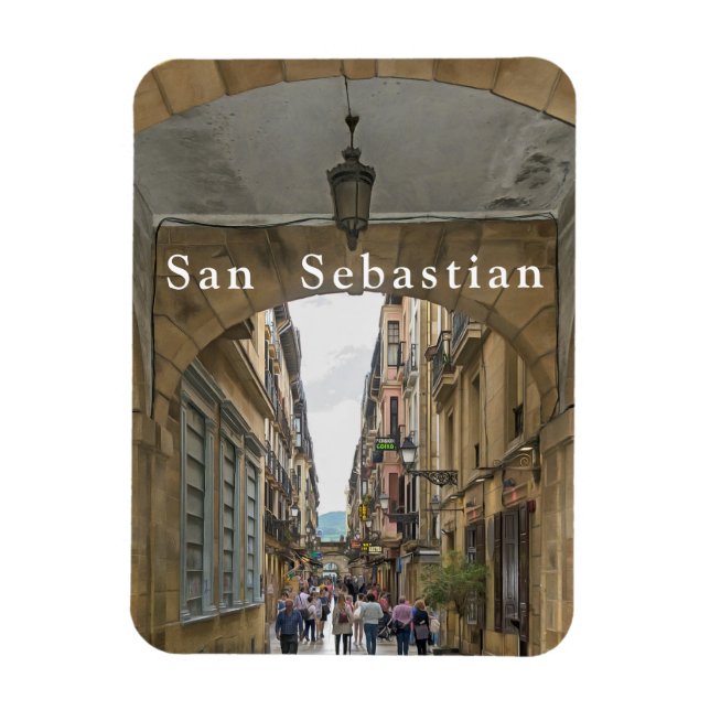 Imán San Sebastián. #21. (Vertical)