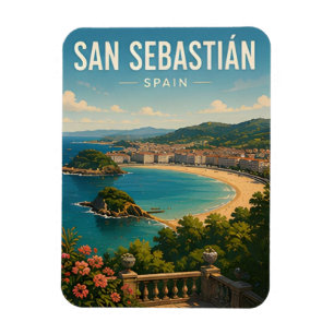 Imán San Sebastián España Costa Vasca Y Viaje Gastronóm
